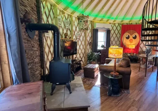 Hootie Owl Yurt